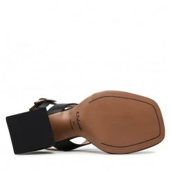 R.Polański Mules Et Sandales Sandales R.POLAŃSKI - 1451 Czarna Polina Lico Noir -R.Polański Soldes Magasin 04 0000300719053 rz