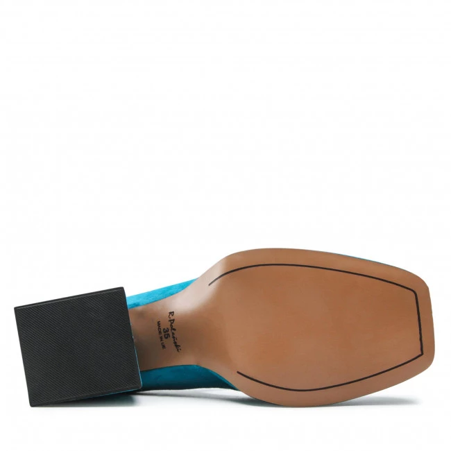 R.Polański Chaussures Basses R.POLAŃSKI - 1453 Turkusowy Zamsz Bleu 4 R.Polański Chaussures Basses R.POLAŃSKI - 1453 Turkusowy Zamsz Bleu – Image 4