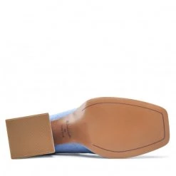 R.Polański Chaussures Basses R.POLAŃSKI - 1453 Błękitny Zamsz Bleu -R.Polański Soldes Magasin 04 0000300720370 rz