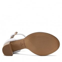 R.Polański Mules Et Sandales Sandales R.POLAŃSKI - 1450 Biały Polina Lico Blanc -R.Polański Soldes Magasin 04 0000300721384 is