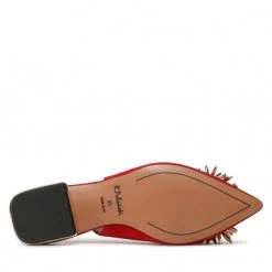 R.Polański Mules Et Sandales Sandales R.POLAŃSKI - 1488/L Czerwony Zamsz Rouge -R.Polański Soldes Magasin 04 0000300722589 bs