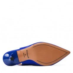 R.Polański Mules Et Sandales Sandales R.POLAŃSKI - 1421 Chaber Zamsz Bleu -R.Polański Soldes Magasin 04 0000300723869 rz