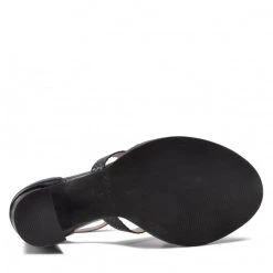 R.Polański Mules Et Sandales Sandales R.POLAŃSKI - 1452 Czarny Polina 550 Lico Noir -R.Polański Soldes Magasin 04 0000300724804 is