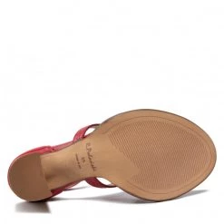 R.Polański Mules Et Sandales Sandales R.POLAŃSKI - 1452 Czerwony Lico Rouge -R.Polański Soldes Magasin 04 0000300724897 is