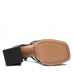 R.Polański Mules Et Sandales Sandales R.POLAŃSKI - 1457 Czarny Polina 550 Lico Noir -R.Polański Soldes Magasin 04 0000300725290 is