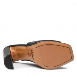 R.Polański Mules Et Sandales Mules / Sandales De Bain R.POLAŃSKI - 1490 Czarny Polina 550 Lico Noir -R.Polański Soldes Magasin 04 0000300728710 rz