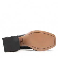 R.Polański Chaussures Basses R.POLAŃSKI - 1455 Czarny Polina 550 Lico Noir -R.Polański Soldes Magasin 04 0000300730362 st