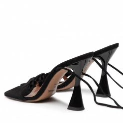 R.Polański Bottes Et Autres Sandales R.POLAŃSKI - 1324 Czarny Zamsz Noir -R.Polański Soldes Magasin 04 0000300731277 mk