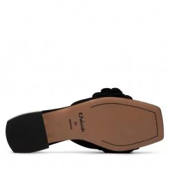 R.Polański Mules Et Sandales Mules / Sandales De Bain R.POLAŃSKI - 1281 Czarny Zamsz Noir -R.Polański Soldes Magasin 04 0000300731918 st