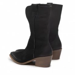 Bottes Et Autres Bottines R.Polański - 1420 Czarny Nubuk Noir -R.Polański Soldes Magasin 04 0000301594277 pa