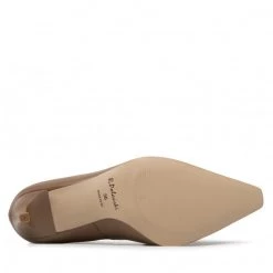 Chaussures Basses Talons Aiguilles R.Polański - 1572 Brązowy Lico 1 Marron -R.Polański Soldes Magasin 04 0000301600756 ks