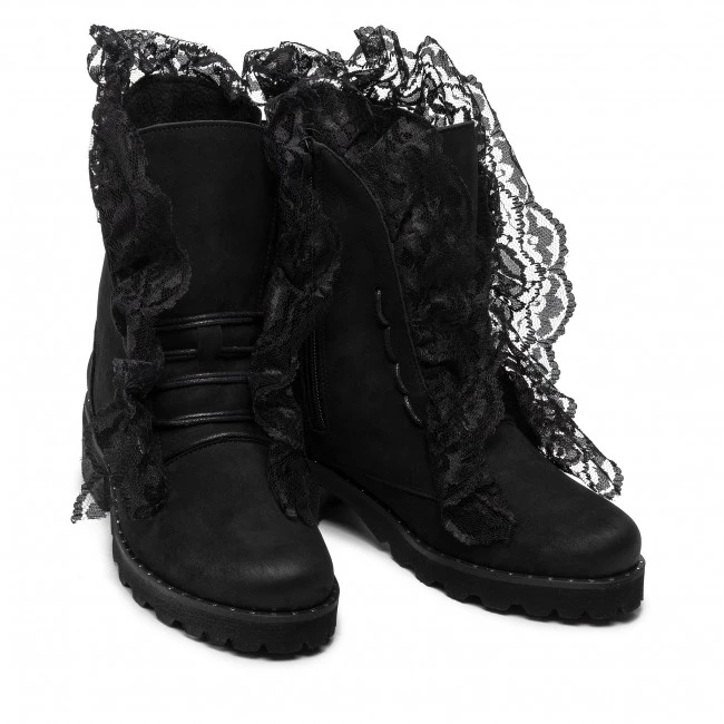 R.Polański Bottes Et Autres Bottines R.POLAŃSKI - 0890/K Czarny Nubuk Noir 5 R.Polański Bottes Et Autres Bottines R.POLAŃSKI - 0890/K Czarny Nubuk Noir – Image 5