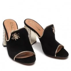 R.Polański Mules Et Sandales Mules / Sandales De Bain R.POLAŃSKI - 1007 Czarny Zamsz Noir 10 R.Polański Mules Et Sandales Mules / Sandales De Bain R.POLAŃSKI - 1007 Czarny Zamsz Noir -R.Polański Soldes Magasin 05 0000201349380 ki