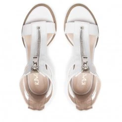 R.Polański Mules Et Sandales Sandales R.POLAŃSKI - 1410 Biały Lico Blanc -R.Polański Soldes Magasin 05 0000300017210 pa