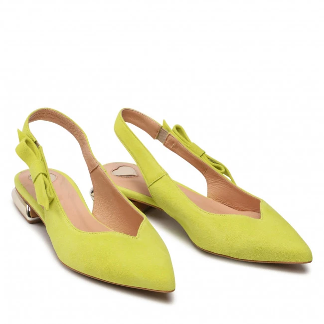 R.Polański Mules Et Sandales Sandales R.POLAŃSKI - 1017/L Limonka Zamsz Vert 5 R.Polański Mules Et Sandales Sandales R.POLAŃSKI - 1017/L Limonka Zamsz Vert – Image 5