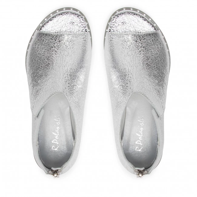 R.Polański Mules Et Sandales Sandales R.POLAŃSKI - 1464 Srebrny Kryształ Argent 5 R.Polański Mules Et Sandales Sandales R.POLAŃSKI - 1464 Srebrny Kryształ Argent – Image 5