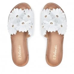 R.Polański Mules Et Sandales Mules / Sandales De Bain R.POLAŃSKI - 1465 Biały Lico Blanc -R.Polański Soldes Magasin 05 0000300698884 pl