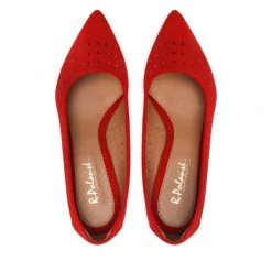 R.Polański Chaussures Basses R.POLAŃSKI - 1473 Czerwony Zamsz Rouge 10 R.Polański Chaussures Basses R.POLAŃSKI - 1473 Czerwony Zamsz Rouge -R.Polański Soldes Magasin 05 0000300705070 rz