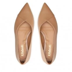 R.Polański Chaussures Basses Ballerines R.POLAŃSKI - 1474 Camel Lico Beige -R.Polański Soldes Magasin 05 0000300706244 rz