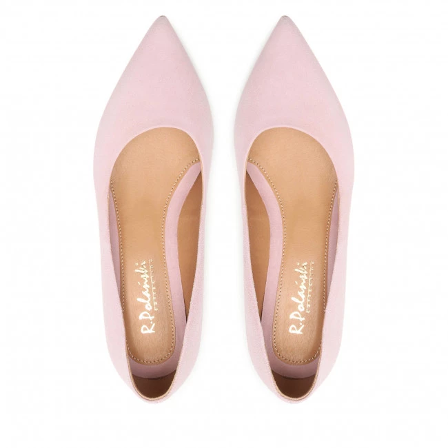 R.Polański Chaussures Basses R.POLAŃSKI - 1477 Różowy Zamsz Rose 5 R.Polański Chaussures Basses R.POLAŃSKI - 1477 Różowy Zamsz Rose – Image 5