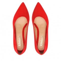 R.Polański Chaussures Basses R.POLAŃSKI - 1477 Czerwony Zamsz Rouge 10 R.Polański Chaussures Basses R.POLAŃSKI - 1477 Czerwony Zamsz Rouge -R.Polański Soldes Magasin 05 0000300709047 rz