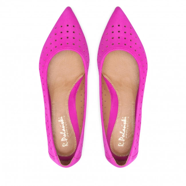 R.Polański Chaussures Basses R.POLAŃSKI - 1478 Fuksja Zamsz Violet 5 R.Polański Chaussures Basses R.POLAŃSKI - 1478 Fuksja Zamsz Violet – Image 5