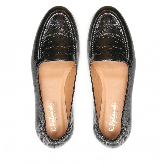 R.Polański Chaussures Basses R.POLAŃSKI - 1482 Czarny Naplak Noir 5 R.Polański Chaussures Basses R.POLAŃSKI - 1482 Czarny Naplak Noir – Image 5