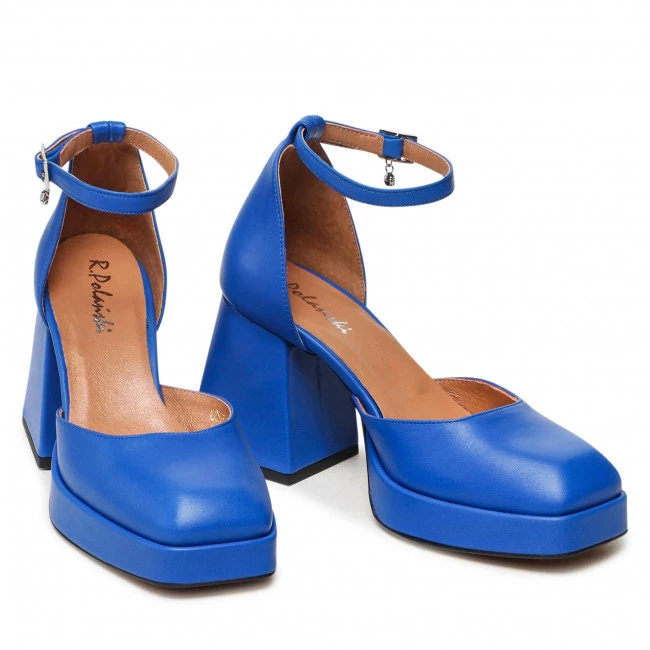 R.Polański Chaussures Basses R.POLAŃSKI - 1454 Chaber Polina 561 Lico Bleu Marine 5 R.Polański Chaussures Basses R.POLAŃSKI - 1454 Chaber Polina 561 Lico Bleu Marine – Image 5