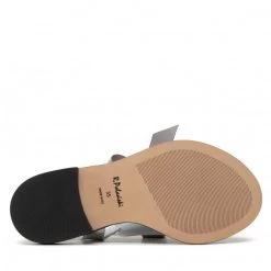 R.Polański Mules Et Sandales Sandales R.POLAŃSKI - 1435 Srebrny Lico Argent -R.Polański Soldes Magasin 05 0000300717288 ts