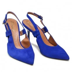 R.Polański Mules Et Sandales Sandales R.POLAŃSKI - 1442 Chaber Zamsz Bleu Marine -R.Polański Soldes Magasin 05 0000300717936 rz