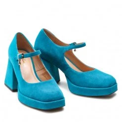 R.Polański Chaussures Basses R.POLAŃSKI - 1453 Turkusowy Zamsz Bleu 10 R.Polański Chaussures Basses R.POLAŃSKI - 1453 Turkusowy Zamsz Bleu -R.Polański Soldes Magasin 05 0000300720295 rz