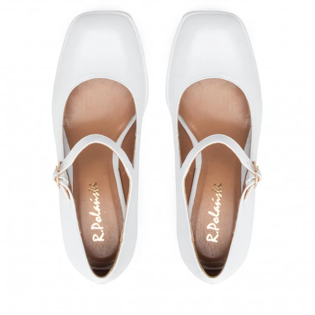 R.Polański Chaussures Basses R.POLAŃSKI - 1453 Biały Polina Lico Blanc 5 R.Polański Chaussures Basses R.POLAŃSKI - 1453 Biały Polina Lico Blanc – Image 5