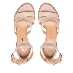 R.Polański Mules Et Sandales Sandales R.POLAŃSKI - 1452 Beżowy Lico/Różowy Lico Beige -R.Polański Soldes Magasin 05 0000300724644 rz