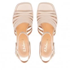 R.Polański Mules Et Sandales Sandales R.POLAŃSKI - 1457 Beżowy Polina 266 Lico Beige -R.Polański Soldes Magasin 05 0000300725207 is