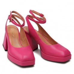 R.Polański Mules Et Sandales Sandales R.POLAŃSKI - 1491 Fuksja Polna Lico 559 Rose -R.Polański Soldes Magasin 05 0000300725542 rz