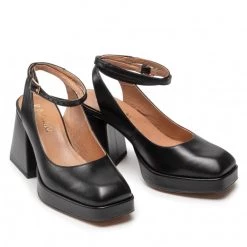 R.Polański Mules Et Sandales Sandales R.POLAŃSKI - 1491 Czarny Polina 550 Lico Noir 10 R.Polański Mules Et Sandales Sandales R.POLAŃSKI - 1491 Czarny Polina 550 Lico Noir -R.Polański Soldes Magasin 05 0000300725887 swa