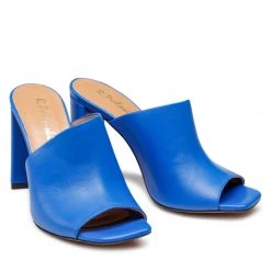 R.Polański Mules Et Sandales Mules / Sandales De Bain R.POLAŃSKI - 1490 Chaber Polina 561 Bleu -R.Polański Soldes Magasin 05 0000300728802 rz