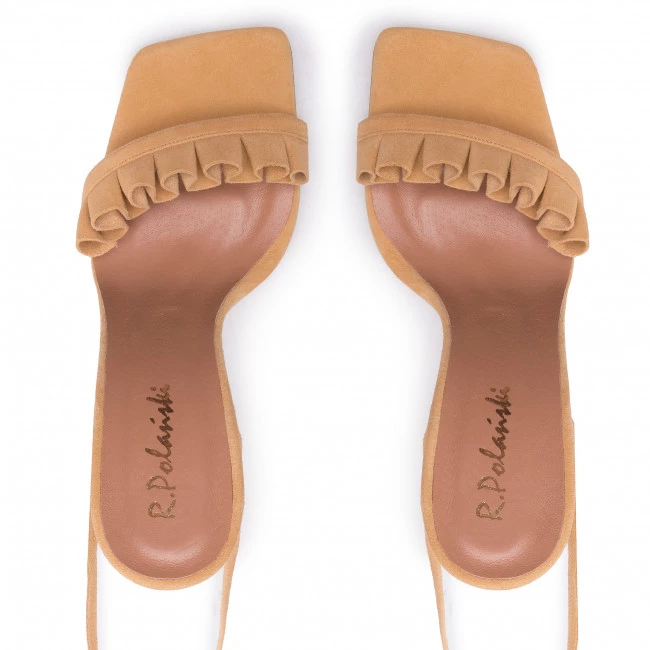 R.Polański Mules Et Sandales Sandales R.POLAŃSKI - 1324 Yellow Zamsz Jaune 5 R.Polański Mules Et Sandales Sandales R.POLAŃSKI - 1324 Yellow Zamsz Jaune – Image 5