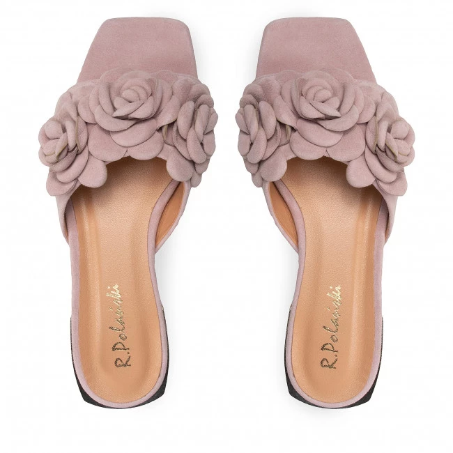 R.Polański Mules Et Sandales Mules / Sandales De Bain R.POLAŃSKI - 1281 Różowy Zamsz Rose 5 R.Polański Mules Et Sandales Mules / Sandales De Bain R.POLAŃSKI - 1281 Różowy Zamsz Rose – Image 5