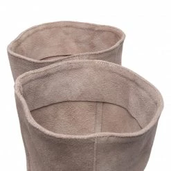 R.Polański Bottes Et Autres Bottes R.POLAŃSKI - 1408 Cappucino Zamsz Beige -R.Polański Soldes Magasin 05 0000301594871 plj