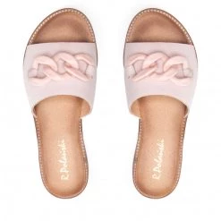 R.Polański Mules Et Sandales Mules / Sandales De Bain R.POLAŃSKI - 1463 Róż Pudrowy Lico Rose -R.Polański Soldes Magasin 05 0000300698518 swa