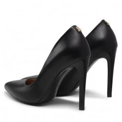 R.Polański Chaussures Basses Talons Aiguilles R.POLAŃSKI - 1040 Czarny Lico Noir -R.Polański Soldes Magasin 06 0000206711762 pa