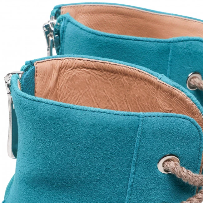 R.Polański Bottes Et Autres Bottines R.POLAŃSKI - 1406 Turkusowy Zamsz Bleu 6 R.Polański Bottes Et Autres Bottines R.POLAŃSKI - 1406 Turkusowy Zamsz Bleu – Image 6