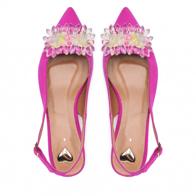 R.Polański Mules Et Sandales Sandales R.POLAŃSKI - 1015/L Fuksja Zamsz Violet 6 R.Polański Mules Et Sandales Sandales R.POLAŃSKI - 1015/L Fuksja Zamsz Violet – Image 6