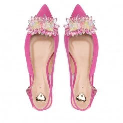 R.Polański Mules Et Sandales Sandales R.POLAŃSKI - 1015/L Magnolia Zamsz Rose -R.Polański Soldes Magasin 06 0000300596432 rz