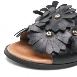 R.Polański Mules Et Sandales Mules / Sandales De Bain R.POLAŃSKI - 1465 Czarny Lico Noir -R.Polański Soldes Magasin 06 0000300698969 rz