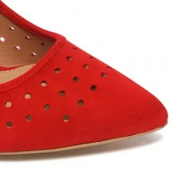 R.Polański Chaussures Basses R.POLAŃSKI - 1473 Czerwony Zamsz Rouge 11 R.Polański Chaussures Basses R.POLAŃSKI - 1473 Czerwony Zamsz Rouge -R.Polański Soldes Magasin 06 0000300705070 rz