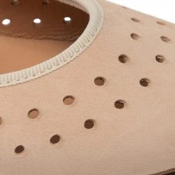 R.Polański Chaussures Basses Ballerines R.POLAŃSKI - 1484 Cappuccino Zamsz Beige -R.Polański Soldes Magasin 06 0000300712948 mk