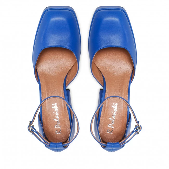 R.Polański Chaussures Basses R.POLAŃSKI - 1454 Chaber Polina 561 Lico Bleu Marine 6 R.Polański Chaussures Basses R.POLAŃSKI - 1454 Chaber Polina 561 Lico Bleu Marine – Image 6