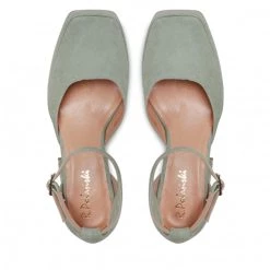 R.Polański Mules Et Sandales Chaussures Basses R.POLAŃSKI - 1454 Mięta Zamsz Vert 11 R.Polański Mules Et Sandales Chaussures Basses R.POLAŃSKI - 1454 Mięta Zamsz Vert -R.Polański Soldes Magasin 06 0000300715741 rz